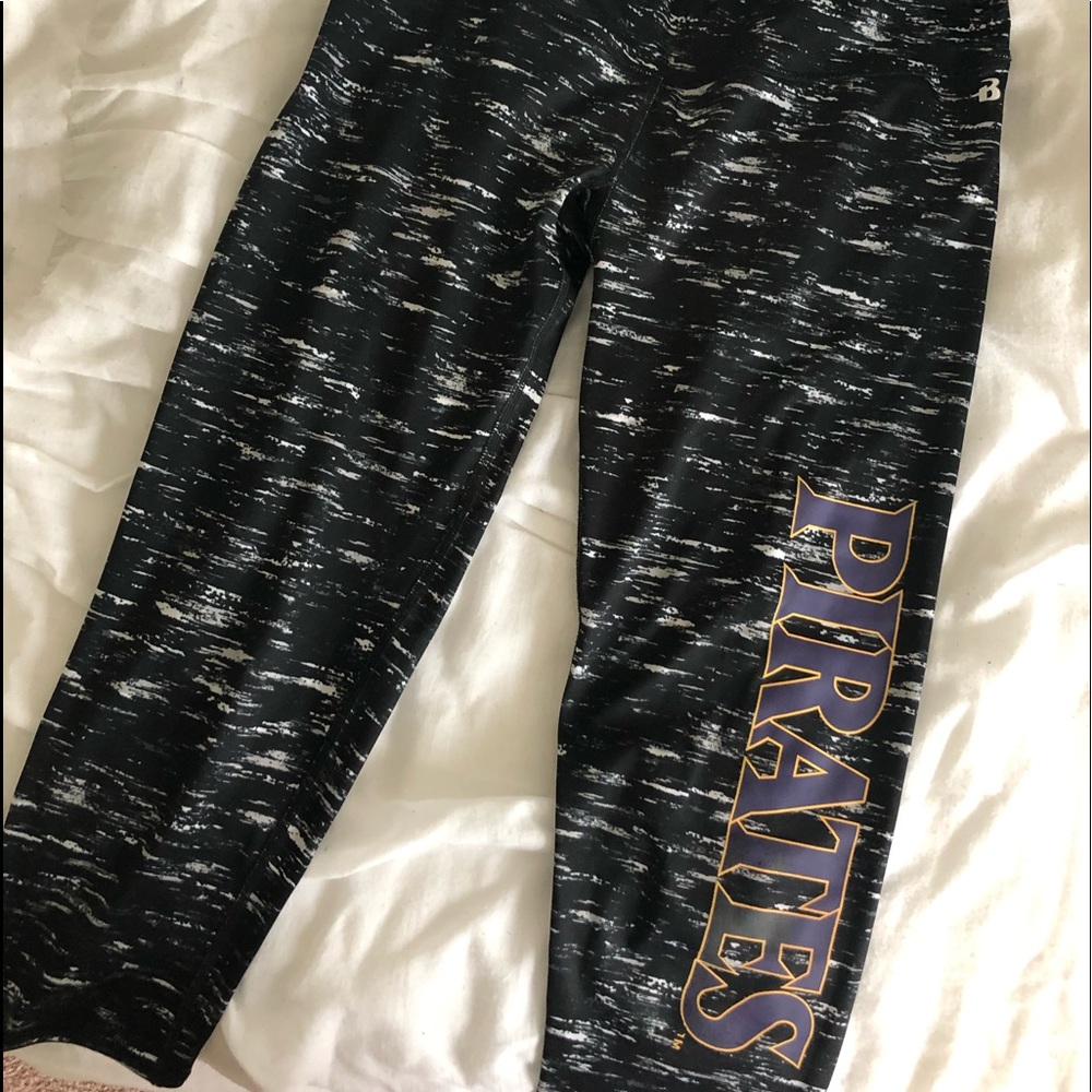 cropped east carolina ecu leggings